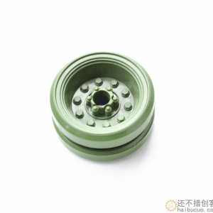 DIY 超大坦克从动轮 履带 机器人轮子 塑料 36mm直径 5.9mm孔 SNT59