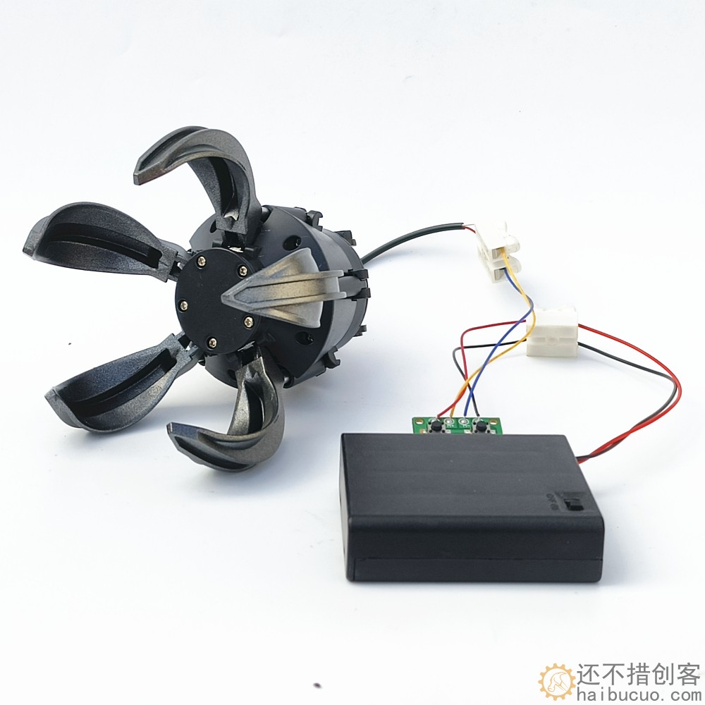 机械手抓爪 塑料机械抓球头 机器人夹持器玩具