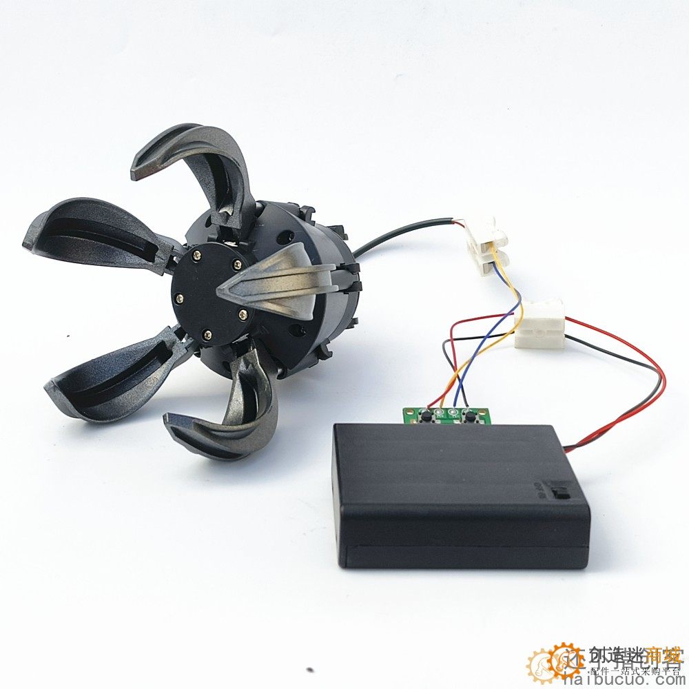 机械手抓爪 塑料机械抓球头 机器人夹持器玩具