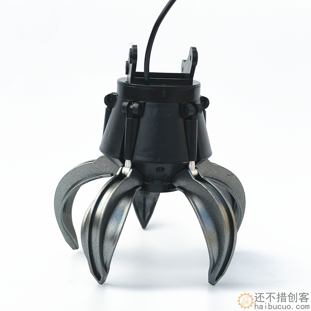 机械手抓爪 塑料机械抓球头 机器人夹持器玩具