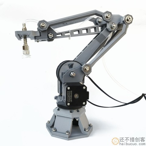 3D打印气泵步进电机4轴机械臂 皮带轮高精度机械臂自动化SNAM8700