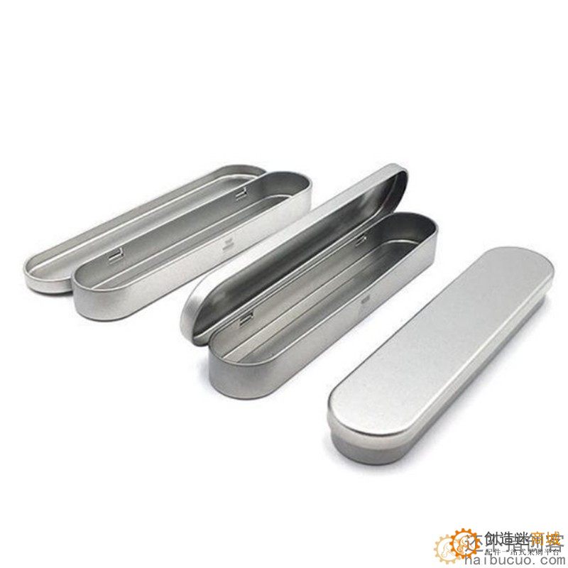 小马口铁盒长方形零件盒放置螺丝刀工具收纳盒金属材质盒子SN1214