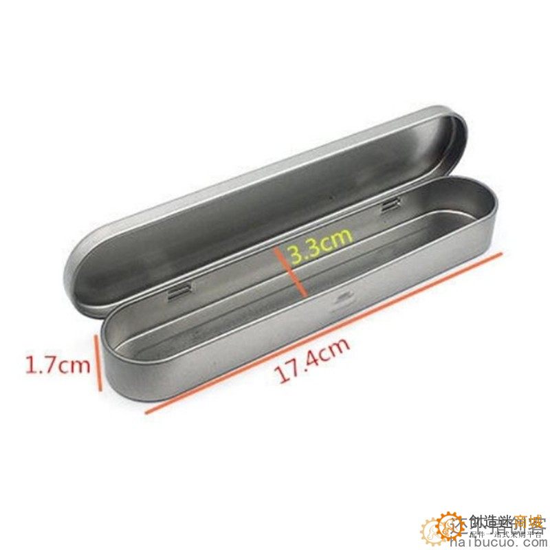 小马口铁盒长方形零件盒放置螺丝刀工具收纳盒金属材质盒子SN1214