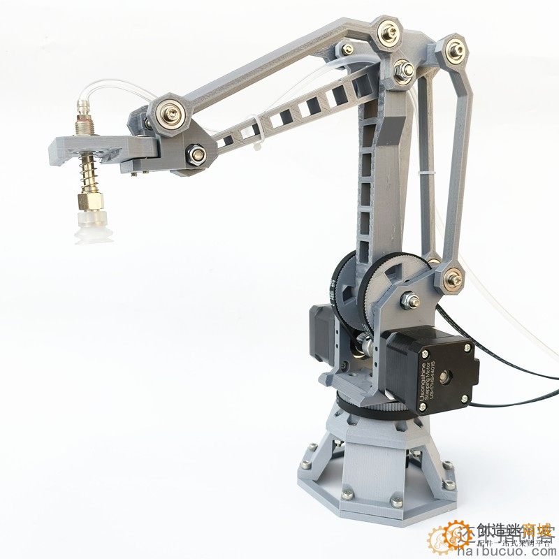 3D打印气泵步进电机4轴机械臂 皮带轮高精度机械臂自动化SNAM8700
