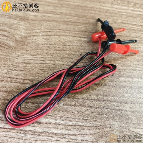 测试线 测试钩转测试钩 电源测试线 钩子转钩子 手机测试线1米 SN1221