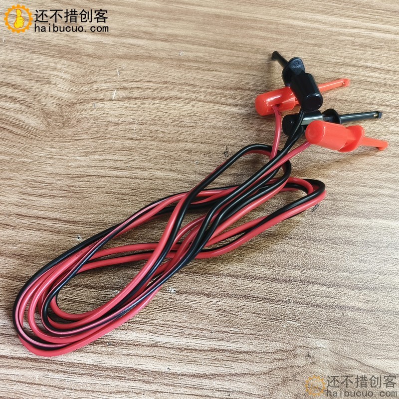 测试线 测试钩转测试钩 电源测试线 钩子转钩子 手机测试线1米 SN1221