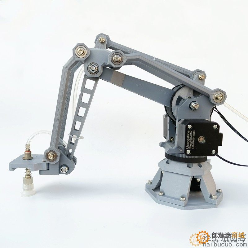 3D打印气泵步进电机4轴机械臂 皮带轮高精度机械臂自动化SNAM8700