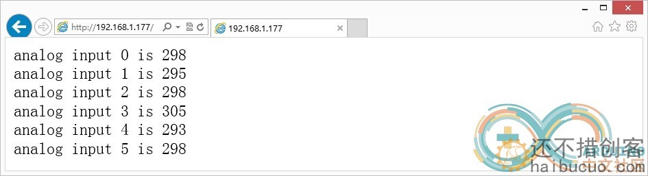 5.8 arduino 使用Ethernet构建简易的Web Server