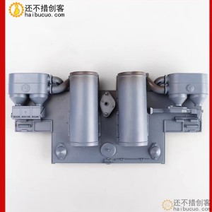 恒龙坦克配件虎式3818-1塑料车尾板挡板总成配件snt74