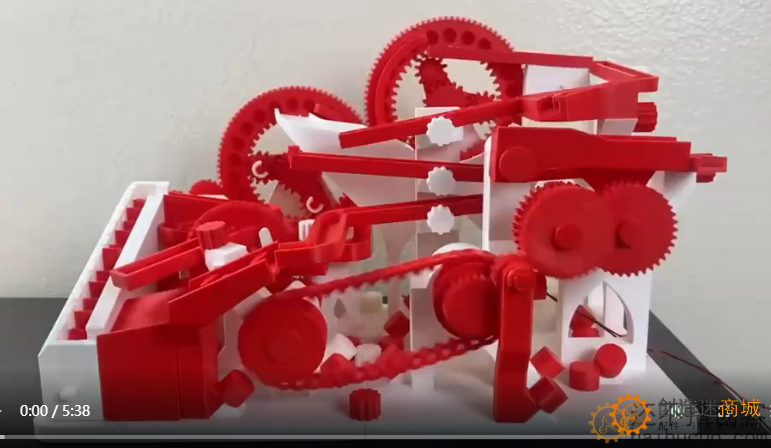 Marble Machine自动弹珠机器，3D打印