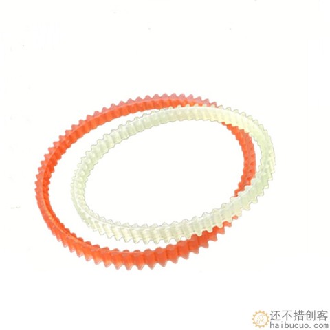 ZJ聚氨酯双面齿缝纫机带电动马达带微型带同步带三角带小电机皮带SN1241