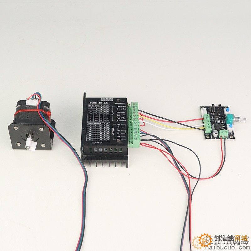 42/57步进电机简易驱动控制器PWM脉冲信号发生器调速正反转控制板SNA345