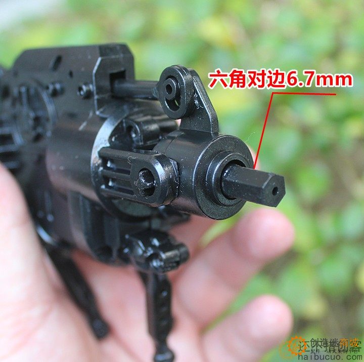 带驱动电机玩具车桥DIY配件 有转向功能没有转向马达SN1212