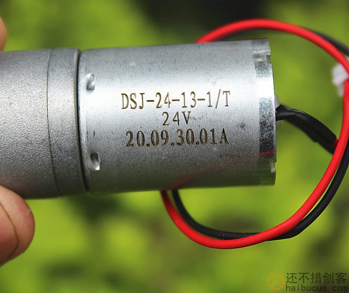 370直流减速电机 25mm全金属齿轮减速箱 碳刷马达 DC5-24V M369