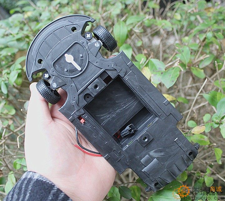 带转向电机和车轮的小车底盘DIY配件  SN1245