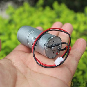 370直流减速电机 25mm全金属齿轮减速箱 碳刷马达 DC5-24V M369