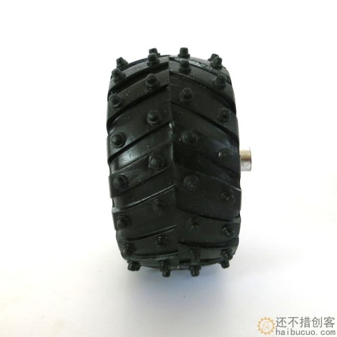 3*55mm越野车轮 玩具模型 DIY橡胶车轮 防滑车轮 科技小制作车轮W41