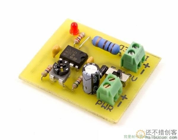 遮挡式红外线报警器的制作