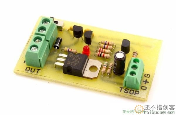 遮挡式红外线报警器的制作