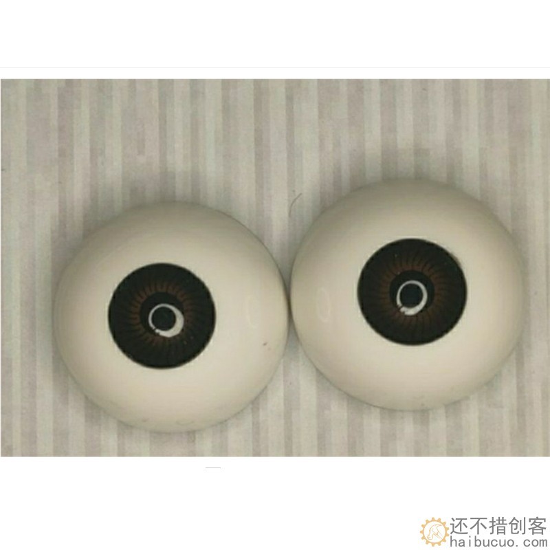 仿真眼珠30mm佛像蜡像娃娃影视特效化妆伤效僵尸眼球塑料眼睛SN1262