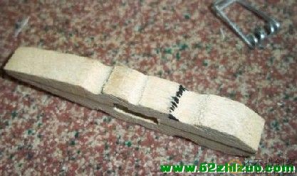 如何制作牙签发射器