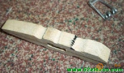 如何制作牙签发射器