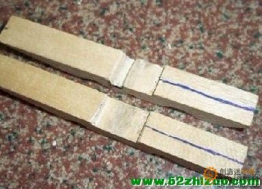 如何制作牙签发射器