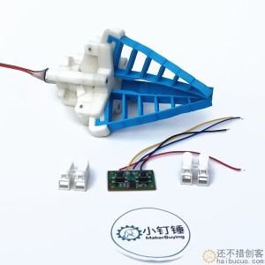 三指柔性夹爪 仿生柔性机械爪电动机械爪3D打印仿生柔性机械手SNM3900