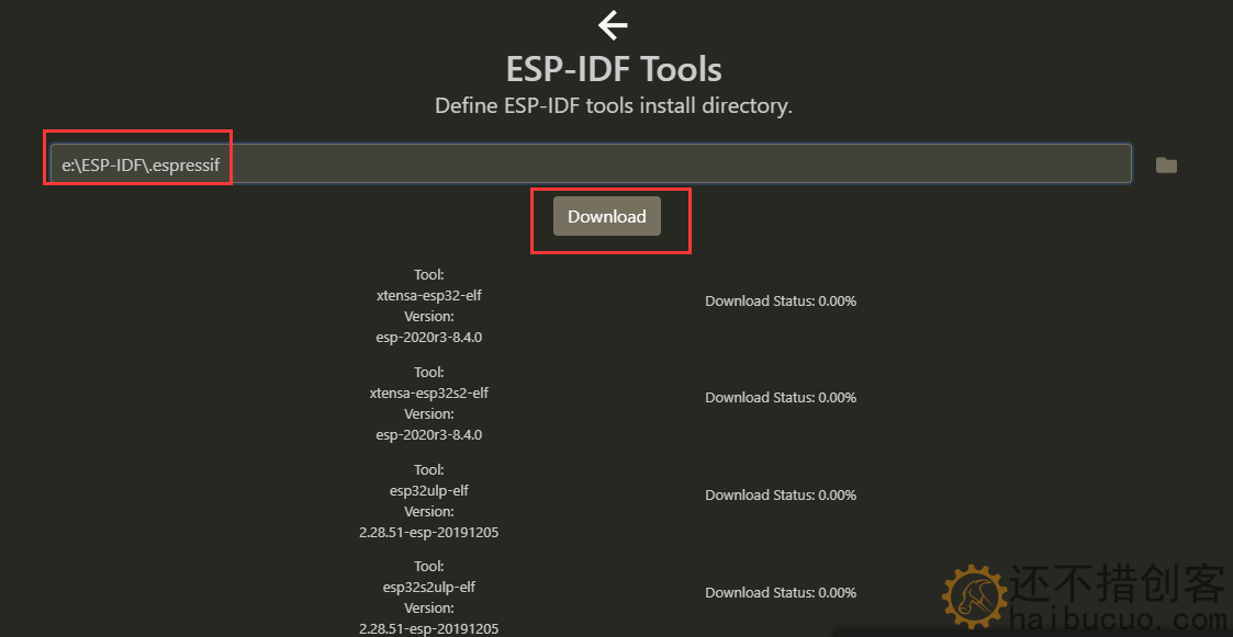 <a href="https://www.cnblogs.com/doiting/p/14736395.html">ESP32-C3搭建开发教程</a>
