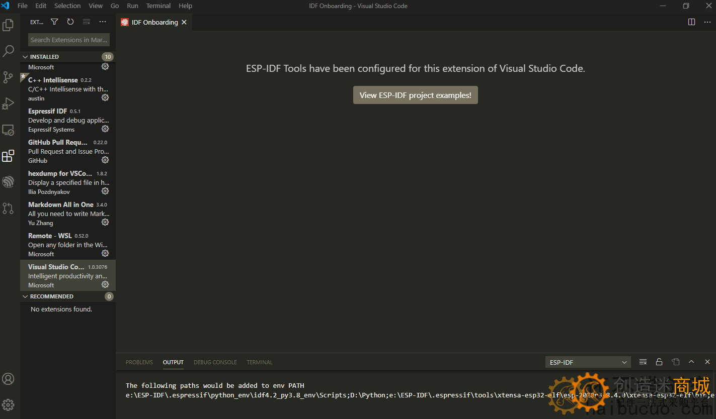 <a href="https://www.cnblogs.com/doiting/p/14736395.html">ESP32-C3搭建开发教程</a>