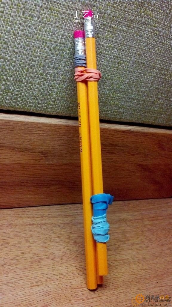 如何制作一个投石机？用几根铅笔