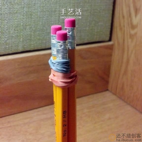 如何制作一个投石机？用几根铅笔