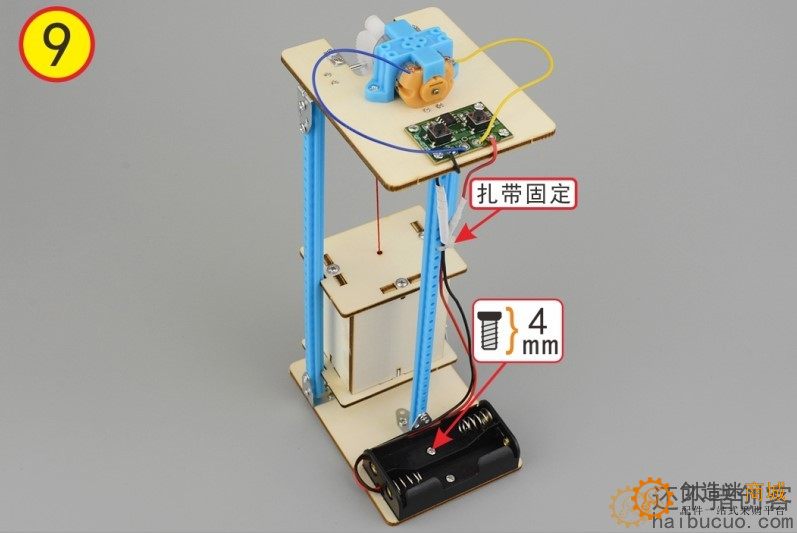 如何用木板制作一个电梯升降机