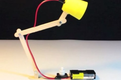 如何制作一个迷你LED台灯？