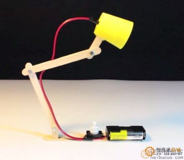 如何制作一个迷你LED台灯？