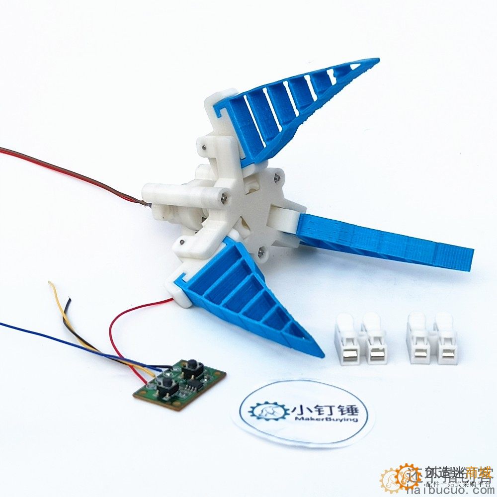 三指柔性夹爪 仿生柔性机械爪电动机械爪3D打印仿生柔性机械手SNM3900