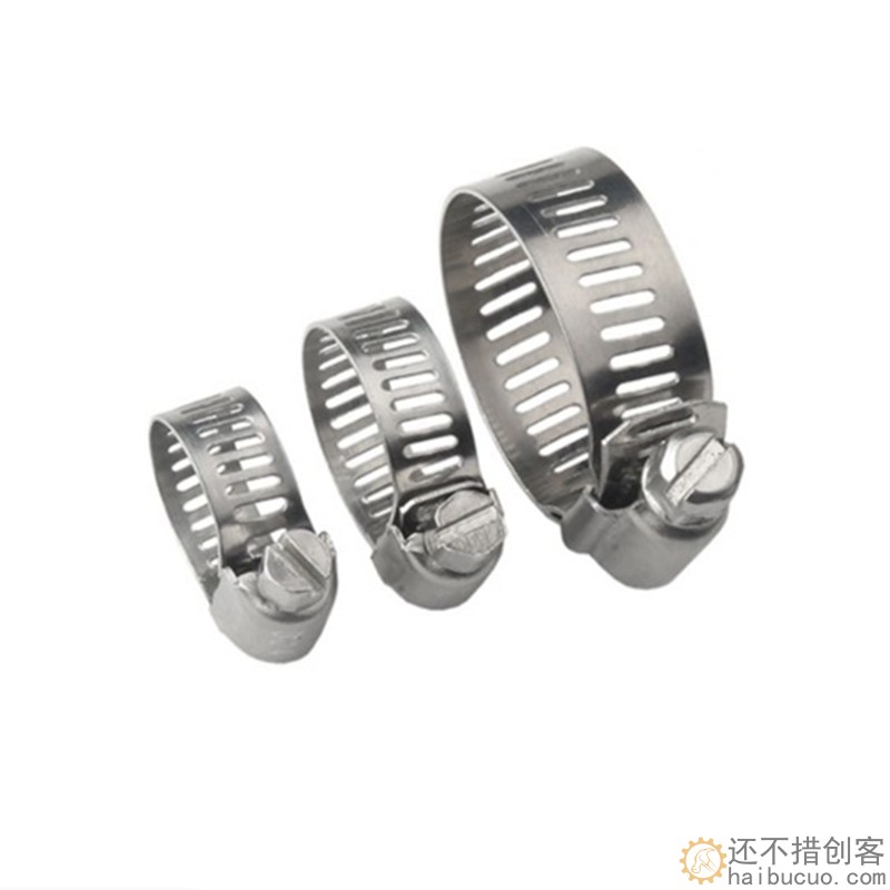 304不锈钢喉箍快装煤气管卡扣抱箍强力水管固定圈卡箍管箍SN1253