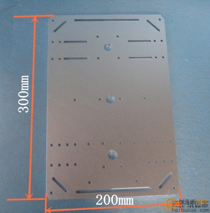 智能小车 4驱 铝合金底盘小车 DIY创客机器人小车底盘SNC408