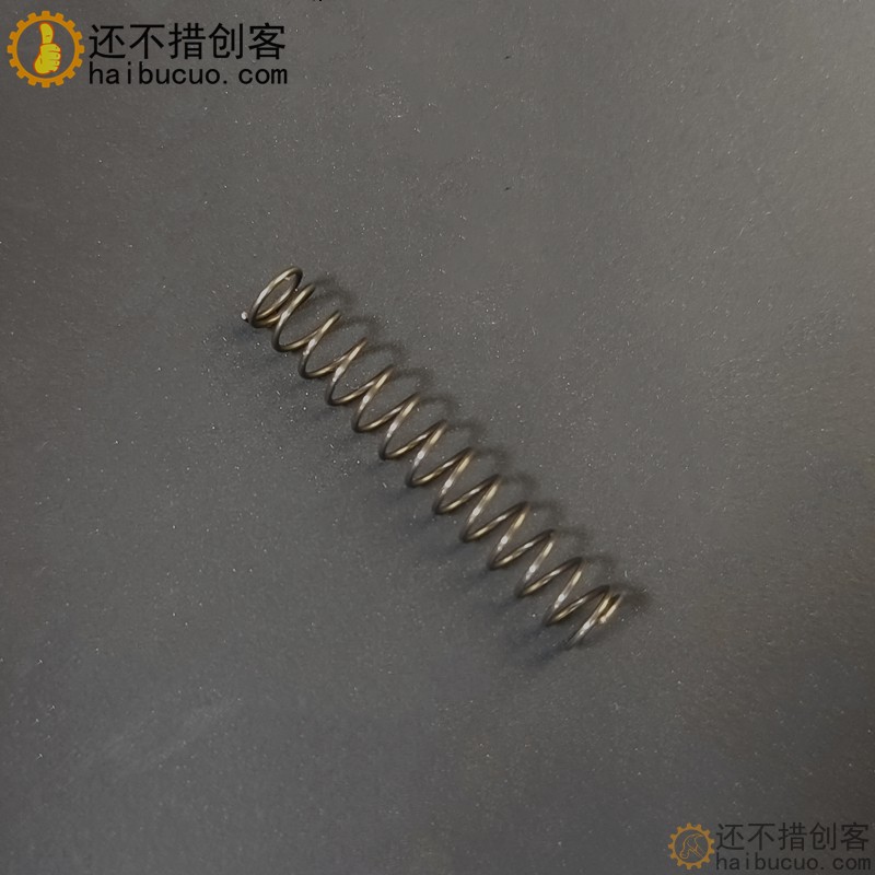 弹簧钢大小弹簧压力压簧压缩弹簧回位Y型簧线径0.4 0.5mm