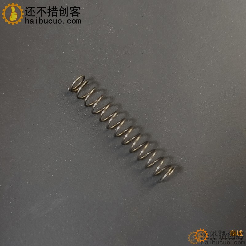 弹簧钢大小弹簧压力压簧压缩弹簧回位Y型簧线径0.4 0.5mm