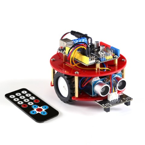 for arduino小车智能避障循线遥控MiniQ免焊米思齐DIY创客套装SNAR79