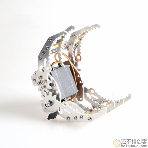 金属爪子G8 机械爪 机械手爪 夹子 机械臂 夹持器 机器人配件不含舵机SNM4100