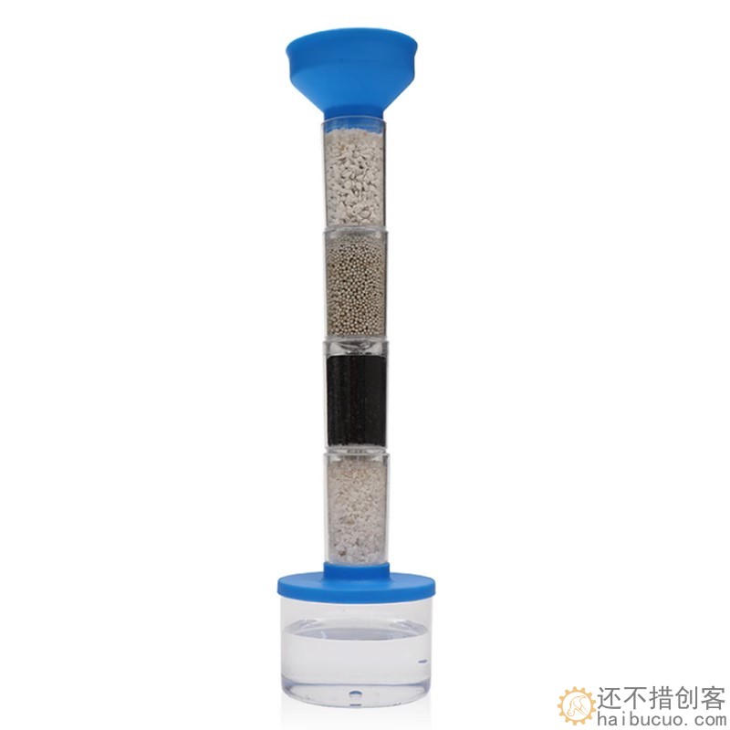科技小制作自制diy净水器科学实验套装手工发明材料污水净化器材SNP131