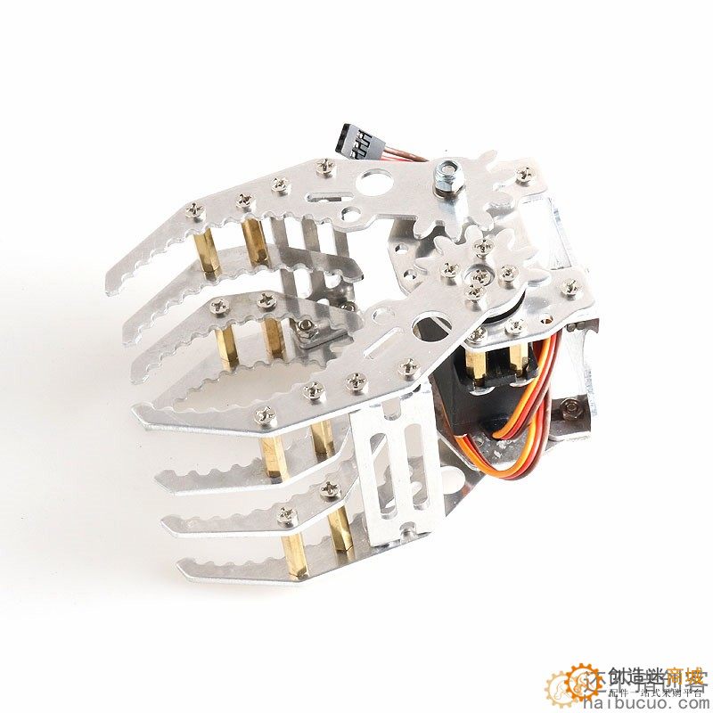 金属爪子G8 机械爪 机械手爪 夹子 机械臂 夹持器 机器人配件不含舵机SNM4100
