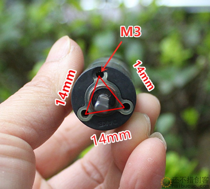 带霍尔测速行星金属齿轮直流减速电机 22mm大扭力慢速马达5-12V  M381