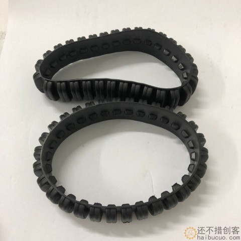 兼容乐高大颗粒积木 45002 工程车套装基础散件 轮带 大履带皮1条SNT157