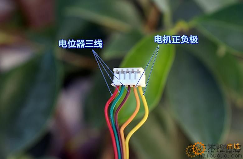 微型5 克舵机 612空心杯电机 五线 无控制板 转动角度 210 度 M374