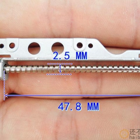 二相四线步进电机带长丝杆 5*7MM 微型步进电机 M375