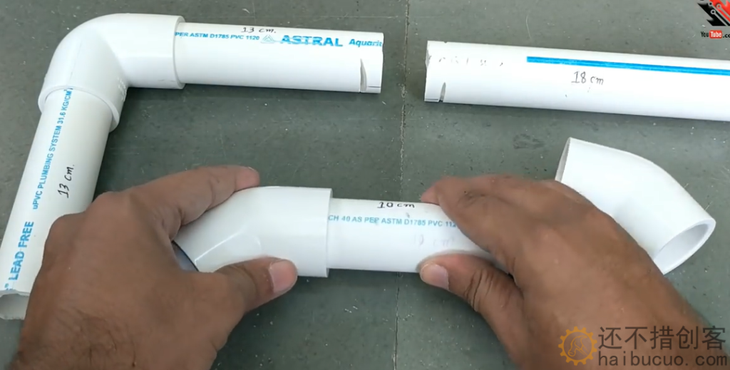 开源项目：如何用PVC水管制作遥控爬楼梯机器人