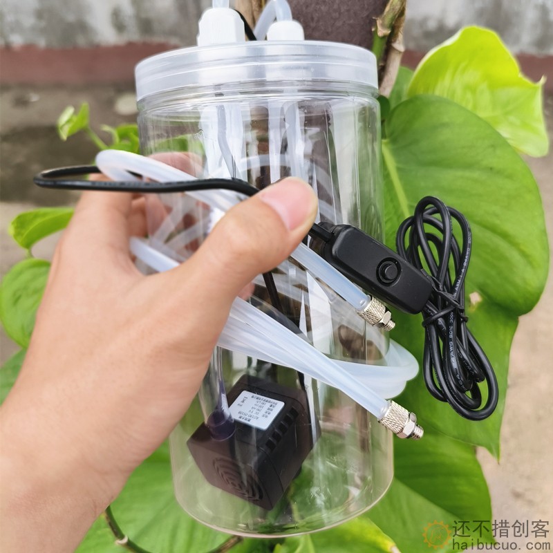 水冷箱套装硅胶管软管水冷式液冷水泵USB散热器手机壳散热神器SR2